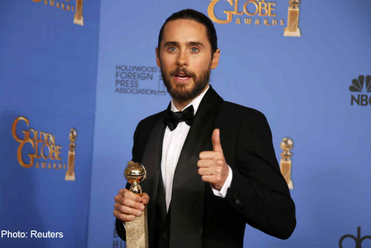 Jared Leto wins best supporting actor Golden Globe, Entertainment News