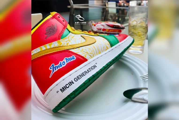 nike air jordan indomie