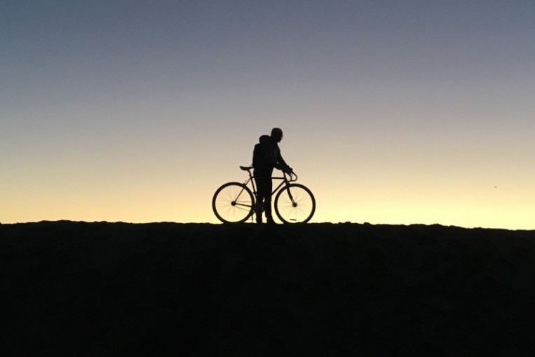 night bike trails near me