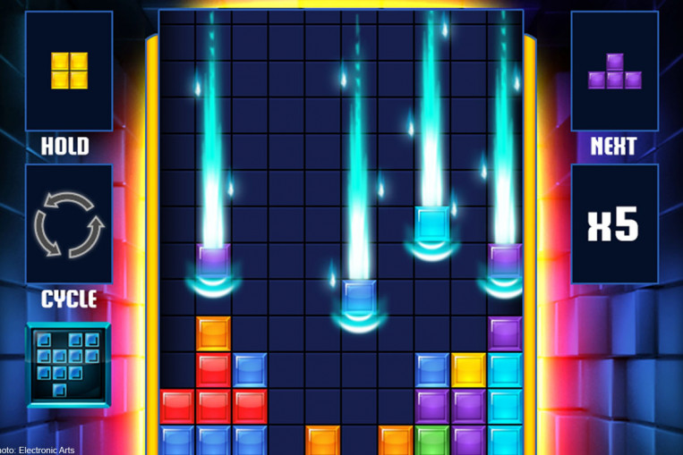 full tetris screen