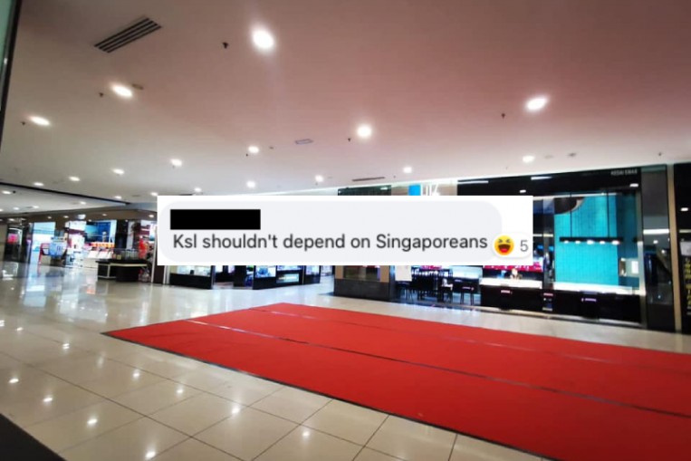 'Shouldn't Depend On Singaporeans': Viral Post Of Empty KSL City In JB ...