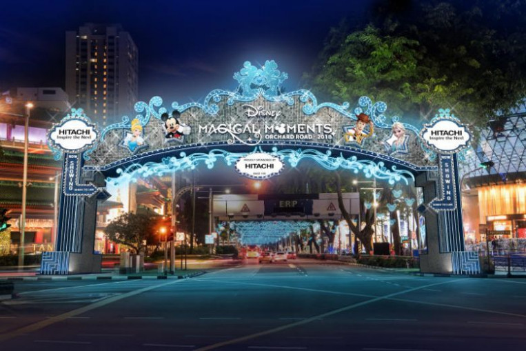 Mickey Mouse to light up Orchard Rd this Christmas, Singapore News