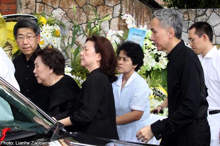 The wake of Mr Ng Teng Fong