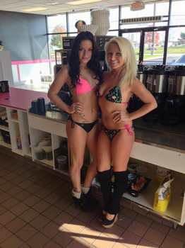 Photos Lingerie Clad Baristas In Michigan