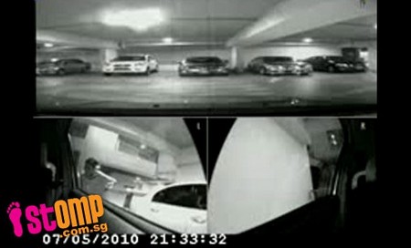 Photos Camera Caught Car Vandal In Act